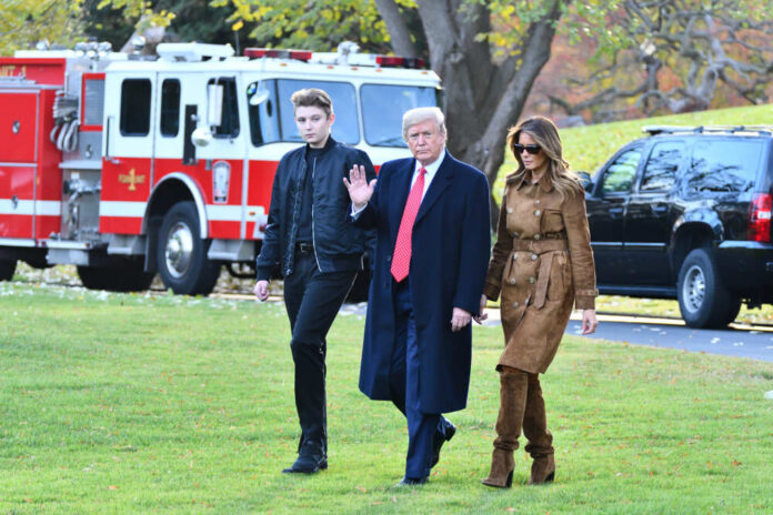 shutterstock_1572261616.jpg featured image Barron, Donald and Melania Trump
