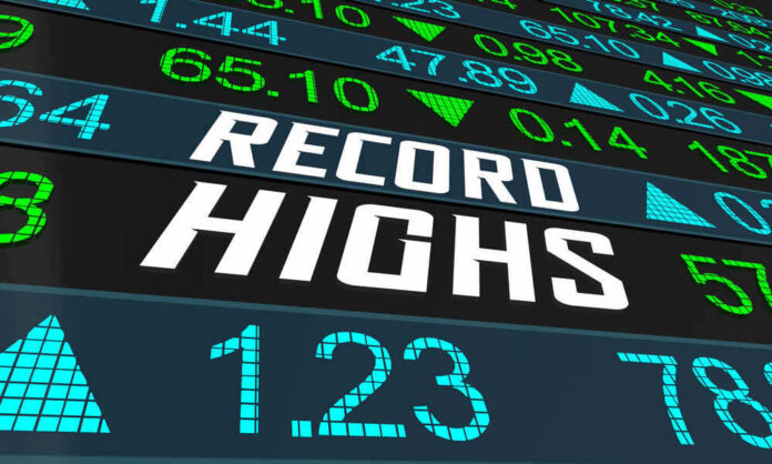 shutterstock_1843671091.jpg featured image Stock market numbers displaying Record Highs