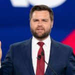 JD Vance speaking at an event.