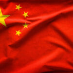 Red flag with five yellow stars, Chinas flag