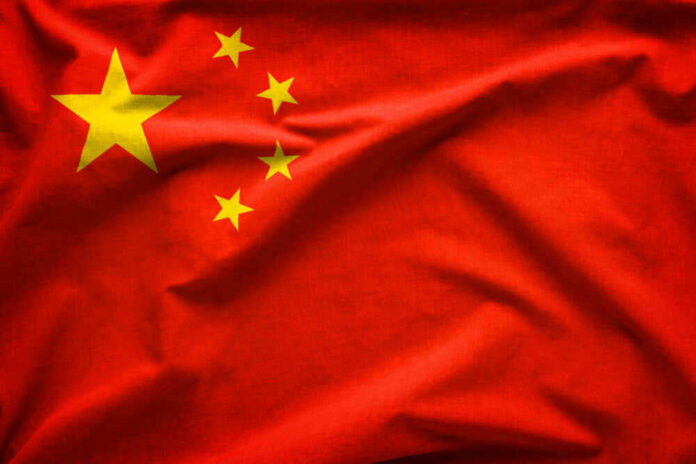 Red flag with five yellow stars, Chinas flag