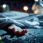 Governor’s Sanctuary Order Triggered HORRIFYING Murder Crime scene with covered body and hand exposed.