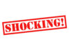 SHOCKING Impersonation — Adult Attending High School Red text stating the word shocking