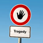 Unbelievable Tragedy: Fatal Incident Raises Questions Red tragedy stamp on white background