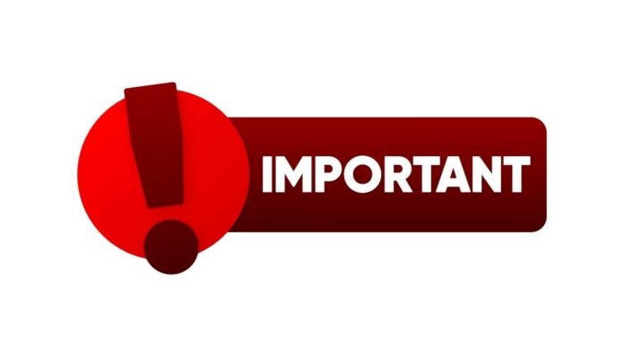 shutterstock_2530678897 A red exclamation mark inside a circular shape with the word 'IMPORTANT' in bold white letters