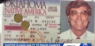 Fugitive pleads guilty to fraud after decades living under dead man's's name