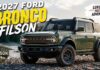 New Ford Bronco Drops – But What Does It Cost? 2027 Ford Bronco Filson First Look Luxury Meets Off Road