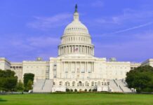Trump Push Triggers Historic Senate First United States Capitol building with dome and steps