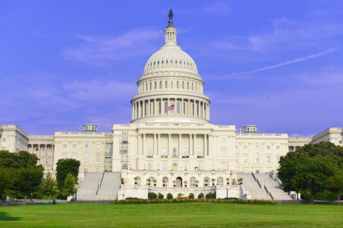 United,States,Capitol,Building,In,Washington,Dc United States Capitol building with dome and steps