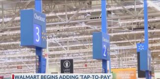Walmart begins Tap-to-Pay