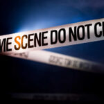 Teen Attacked With Sword, One Dead — Why? Police tape reading 'CRIME SCENE DO NOT CROSS' in a dark setting