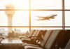 Airport Foot-Wash Plan Sparks Big Backlash View of an airport terminal with an airplane taking off in the background